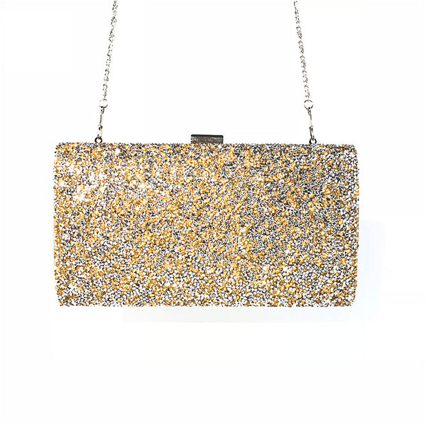 Gold Sand single side! Amazing Small Size Party Handbag, Club Clutch Bag, Night Dinner Event handbag