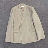 Boy Friend Oversized Normcore Style Women's Office Blazer Top Blouse!  Designer Office Fashion 2408