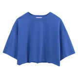 Loose Fitting American Style Loose Fitting Crop Tee Shirt Top ! Casual Home Wear Top Cyber Fashion 2305