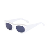 Small Golden Frame! Trendy Small Size Fashion Sunglasses Women Glasses Fashion Eyewear ZS-98057