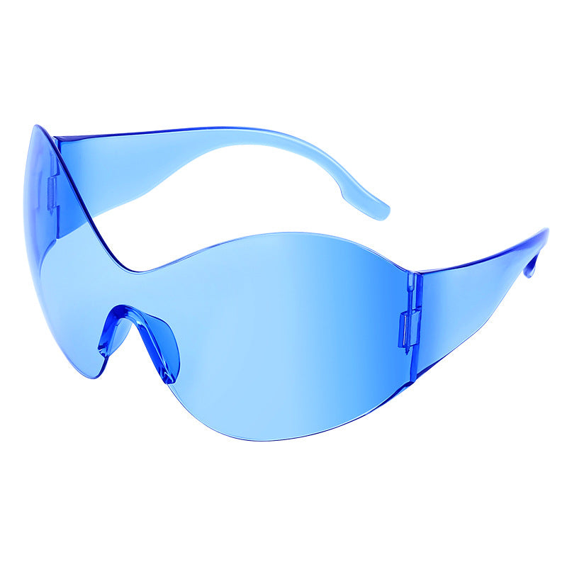 Future Heroes! Future Cool Large Size Fashion Sunglasses Unisex Glasses Fashion Eyewear 68153