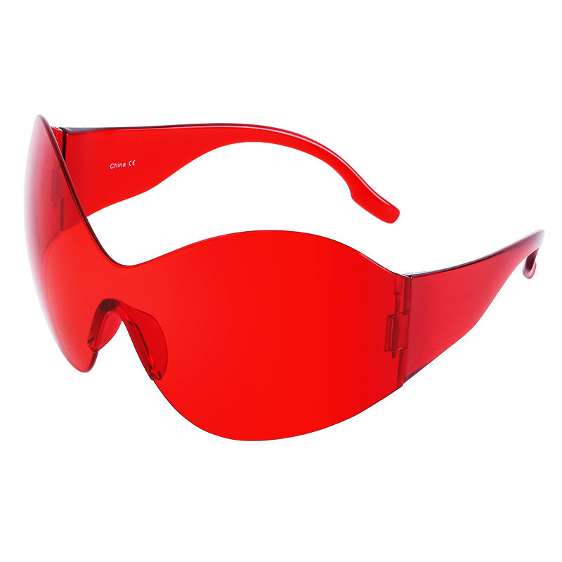 Future Heroes! Future Cool Large Size Fashion Sunglasses Unisex Glasses Fashion Eyewear 68153