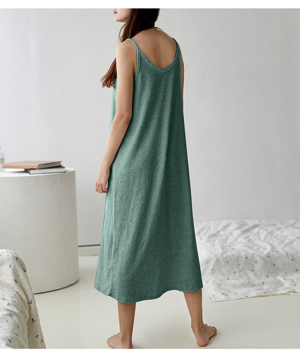 Terry Towel Home Dress!  Comfortable Home Dress loungewear 2307