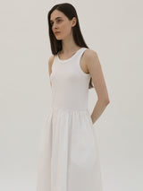 Normcore Casual Sleeveless A-line Tank Dress!  Comfortable Minimal Dress loungewear 2305