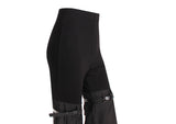 Bell-Bottomed Pants with Knee Belts! Hot High Waisted Flared Pants Femme Bottoms