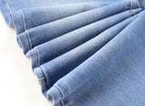 Retro exaggerated Flared Blue! Women Jeans, Denim, Bell bottom Women Jeans, Femme Bottoms, Bell Bottom - KellyModa Store