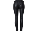 Black PU Skinny Low Waist! Leather Pants, Bottoms, Women Jeans, Femme Bottoms,  Trousers - Bohedian.Shop