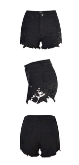 Lace!Blue Jeans, Denim Shorts, Bottoms, Women Jeans, Femme Bottoms, Hot Pants - Bohedian.Shop