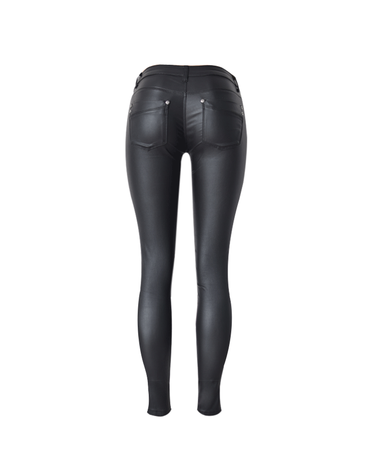 PU Skinny Low Waisted! Leather Pants, Bottoms, Women Jeans, Femme Bottoms, Pants - Bohedian.Shop