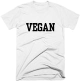 Vegan! Loose Fitting Cotton Short Sleeve Unisex Tee Shirt, Funny Quotes Shirts - KellyModa Store