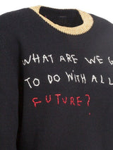 What are we going to do with all this future ? SALE! Classic Sweater Knitwear Celebrity Fashion COCO