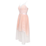 Pink Sweet Style Mesh Lace Slip Dress! Casual Dress Celebrity Fashion 2112 - KellyModa Store