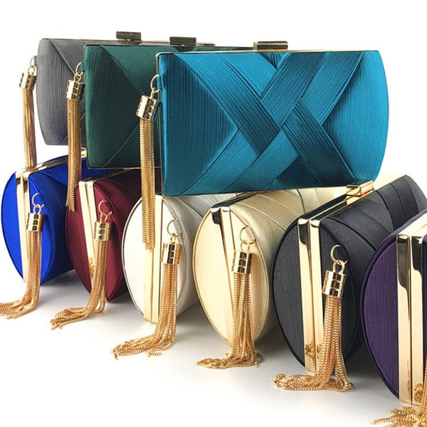 Mini Silky Barrels all colors! Elegant Mini Size Phone Handbag, Club Clutch Bag, Night Dinner Event handbag - KellyModa Store