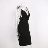 Backless Sexy Slip Dress 3 Colors! Night Club Dress Celebrity Fashion 2111 - KellyModa Store