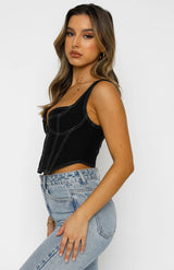 Sexy Stitched Stiff Crop Tank Top! Sexy Cropped Top ClubwearCyber Celebrity Fashion 2111 - KellyModa Store