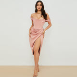 BEST SELLER! Asymmetrical Ruffled Off-shoulder Strapless Event Dress! Sexy Party Dress Event Fashion 2112 - KellyModa Store