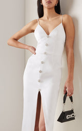 Luxury Plunged Sexy Slim Fitting Slip Dress! Women's Event Dress Party Dress Fashion 2205