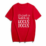 It's just a bunch of hocus pocus! Loose Fitting  Tee Shirt, Funny Quotes Shirts - KellyModa Store