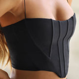 Sexy Crop Slip Top ! Basic Spaghettie Brace Crop Top Cyber Fashion 2201