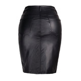 Slim Fitting PU Leather Skirt! PU Leather Bottoms, Women Jeans, Femme Bottoms, Hot skirt - KellyModa Store