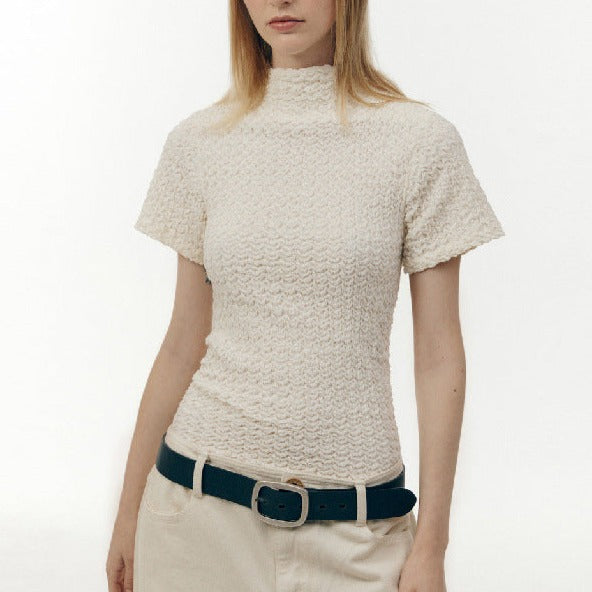 Knitwear Top Minimal Basic Normcore Style Women's Knitwear Shirt !  Designer Fashion 2208