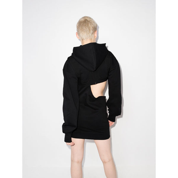 Cut Out Sexy Hooded Sweatshirt Hoodie! Sexy Cool Streetwear Celebrity Fashion 2207