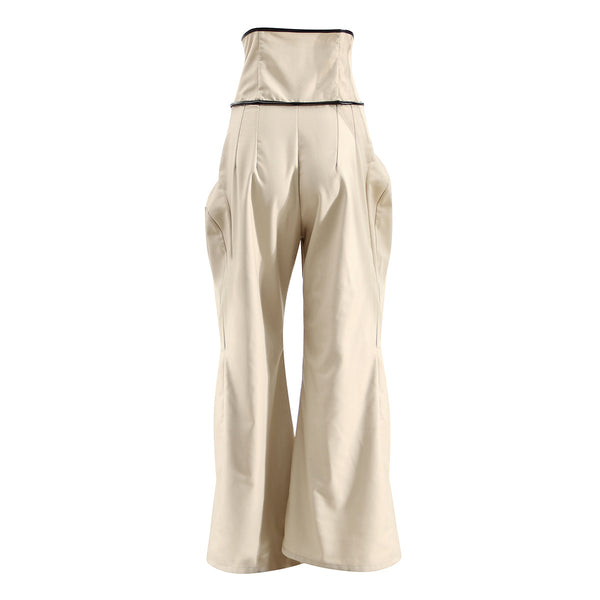 Sexy High-Waisted Wide Leg Pants! WHR waist–hip ratio Forming, Femme Bottoms