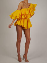 Ruffled Asymmetrical One Shoulder Event Short Dress! Clubwear Dress Party Dress 2112 - KellyModa Store