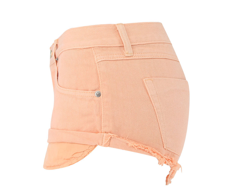 Sweet Macaron Color Jeans, Denim Shorts Hot Pants, Bottoms, Femme Bottoms - KellyModa Store