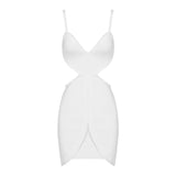 Butterfly Blue Hollow Out Sexy Slim Fitting Slip Dress! Women's Event Dress Fashion 2208