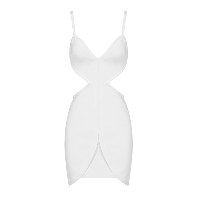 Butterfly Blue Hollow Out Sexy Slim Fitting Slip Dress! Women's Event Dress Fashion 2208