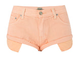 Sweet Macaron Color Jeans, Denim Shorts Hot Pants, Bottoms, Femme Bottoms - KellyModa Store