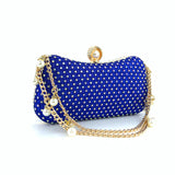 Pearls and Diamonds! Blingbling Mini Size Phone Handbag, Club Clutch Bag, Night Dinner Event handbag