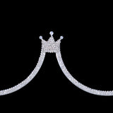 Breast Chain Bra Blingbling Body Jewelry with Zircon Gems, Eyecatching ClubWear Body Jewelry