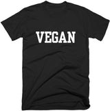 Vegan! Loose Fitting Cotton Short Sleeve Unisex Tee Shirt, Funny Quotes Shirts - KellyModa Store