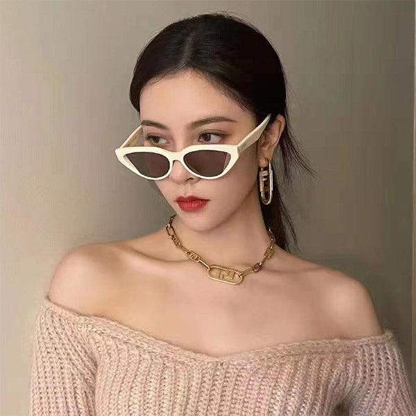 Small Cat Eyes! Chic Small Size Fashion Sunglasses Women Glasses Fashion Eyewear 3968