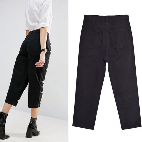 Balls! Black Jeans, Nine Denim, Bottoms, Women Jeans, Femme Bottoms, Pants Trousers - Bohedian.Shop