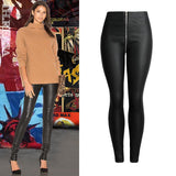 Black PU Skinny! Leather Pants, Bottoms, Women Jeans, Femme Bottoms, Pants Trousers - Bohedian.Shop