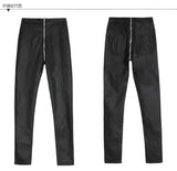 Black PU Skinny! Leather Pants, Bottoms, Women Jeans, Femme Bottoms, Pants Trousers - Bohedian.Shop