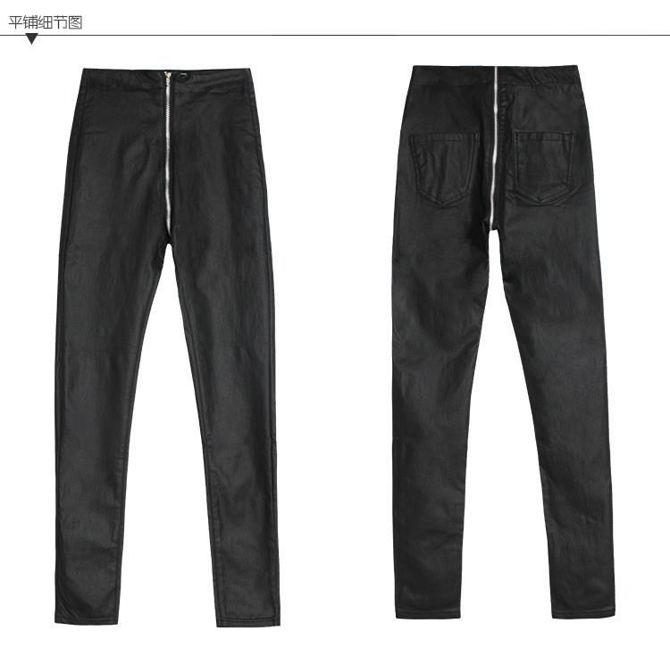 Black PU Skinny! Leather Pants, Bottoms, Women Jeans, Femme Bottoms, Pants Trousers - Bohedian.Shop