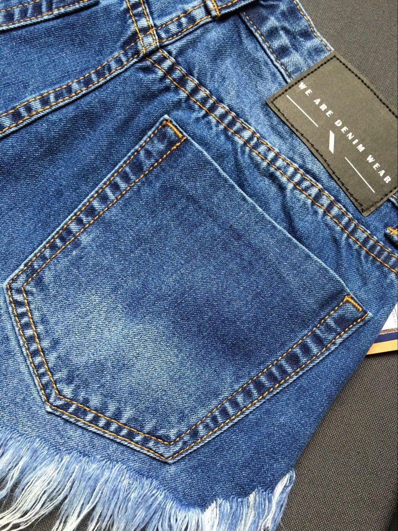 Blue Shorts!Blue Jeans, Denim, Bottoms, Women Jeans, Femme Bottoms, Hot Pants - Bohedian.Shop