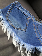 Blue Shorts!Blue Jeans, Denim, Bottoms, Women Jeans, Femme Bottoms, Hot Pants - Bohedian.Shop