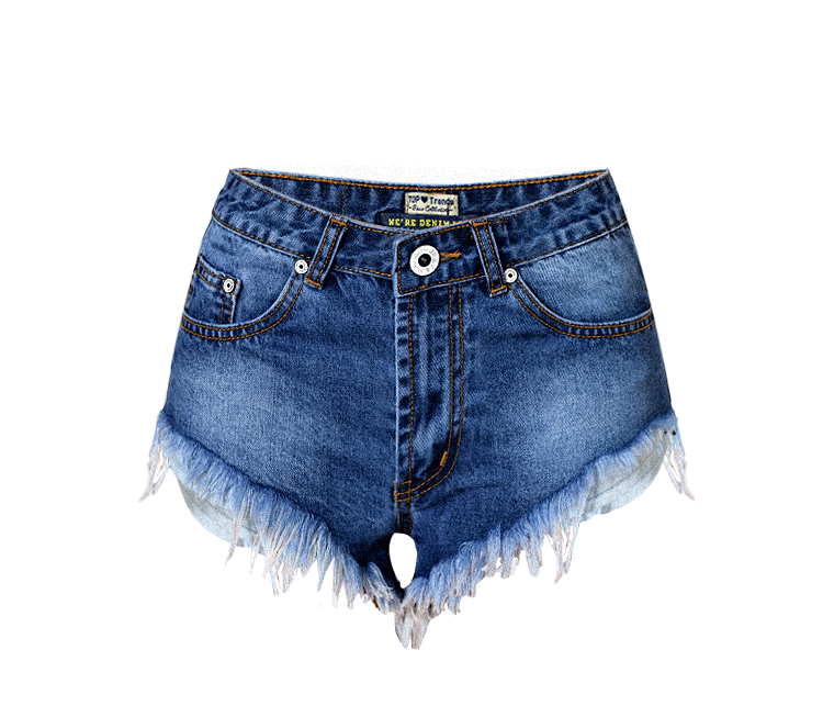 Blue Shorts!Blue Jeans, Denim, Bottoms, Women Jeans, Femme Bottoms, Hot Pants - Bohedian.Shop