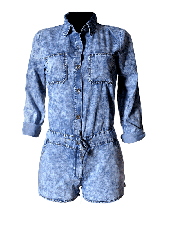 Denim Rompers! Blue Jeans, Denim, Hip-Hugger, Women Jeans, Femme Bottoms,Pants - Bohedian.Shop