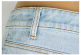 Gold Tassels! Blue Shorts Jeans, Sexy Denim Hot Pants, Bottoms,Femme Bottoms Hot Pants - Bohedian.Shop