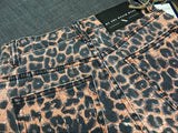 Leopard Shorts!Blue Jeans, Denim, Bottoms, Women Jeans, Femme Bottoms, Hot Pants-TownTiger