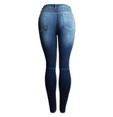 Motorcycle Skinny!Blue Jeans, Denim, Bottoms, Women Jeans, Femme Bottoms, Pants Trousers - Bohedian.shop