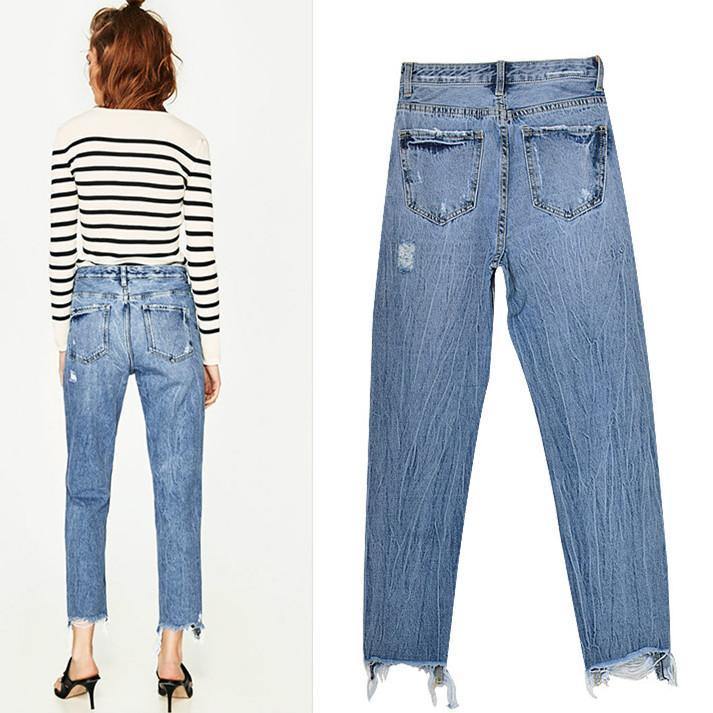 Pearls!Blue Jeans, Denim, Bottoms, Women Jeans, Femme Bottoms, Pants Trousers-TownTiger