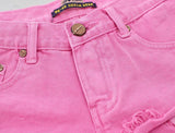 Pink Shorts! Denim Shorts, Women Jeans, Femme Bottoms, Hot Pants Trousers-TownTiger