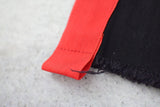 Red Ribbon! Black Jeans Skirt, Denim Skirt, Women Jeans, Femme Bottoms, Hot Skirt - Bohedian.Shop